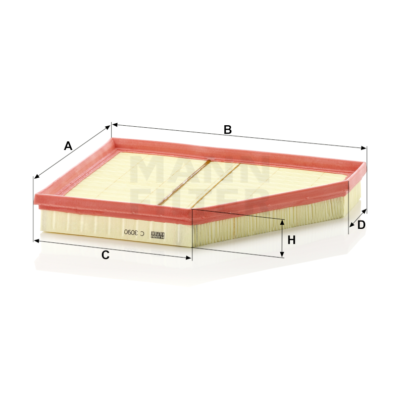 Mann Luftfilter C3090