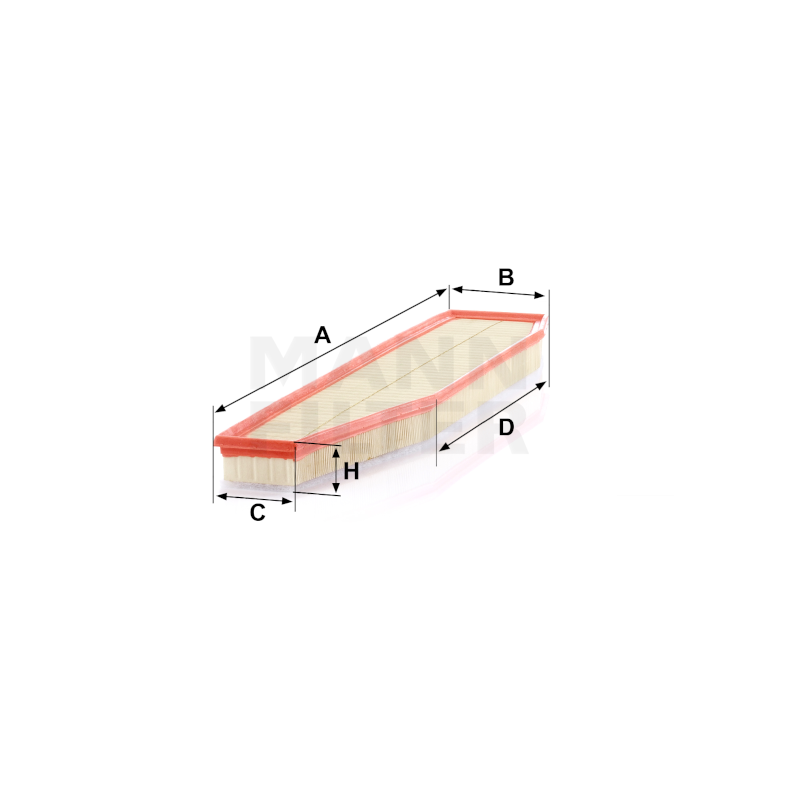 Mann Luftfilter C68001