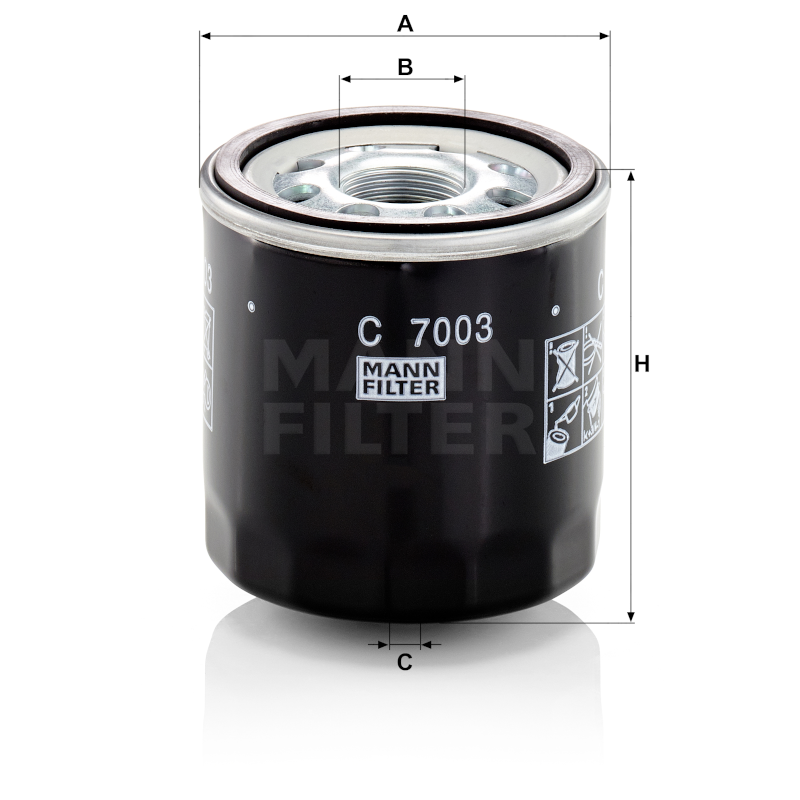 Mann Luftfilter C7003