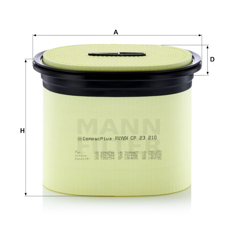 Mann Luftfilter CP23210