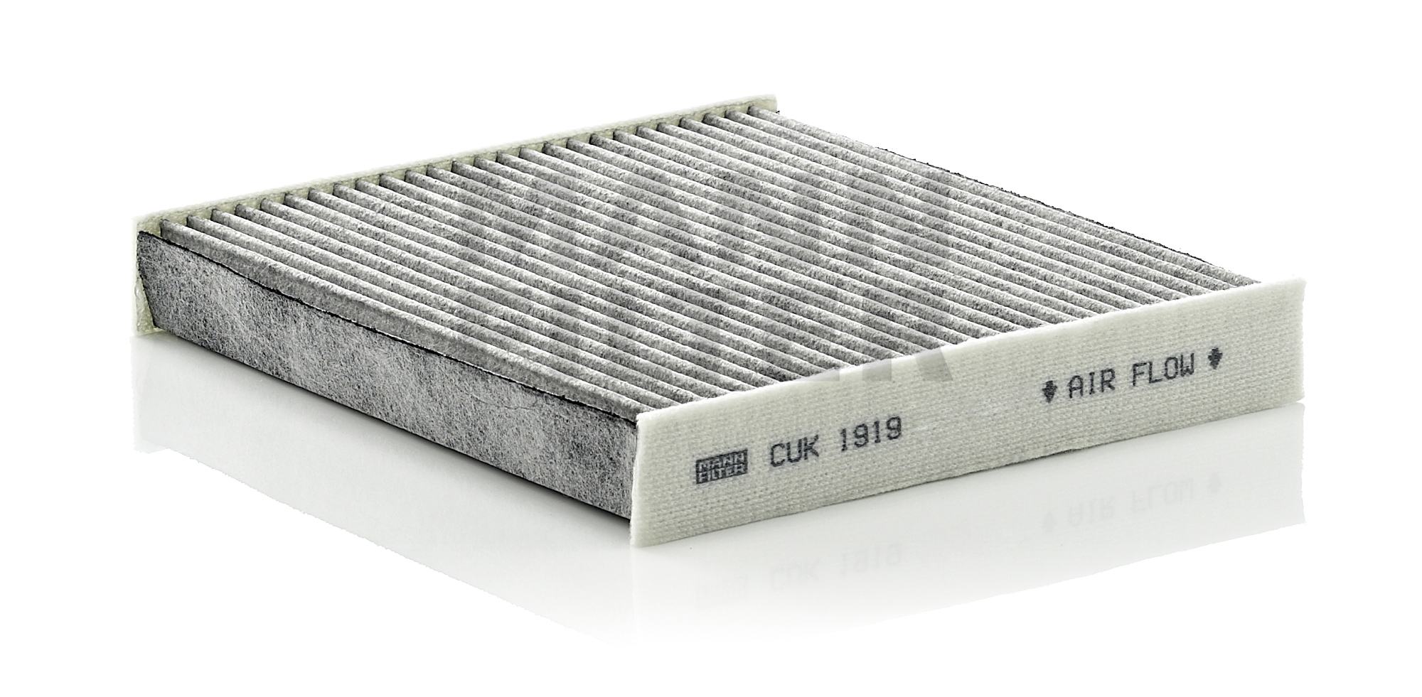 Mann Kabinenfilter mit Aktivkohle CUK1919