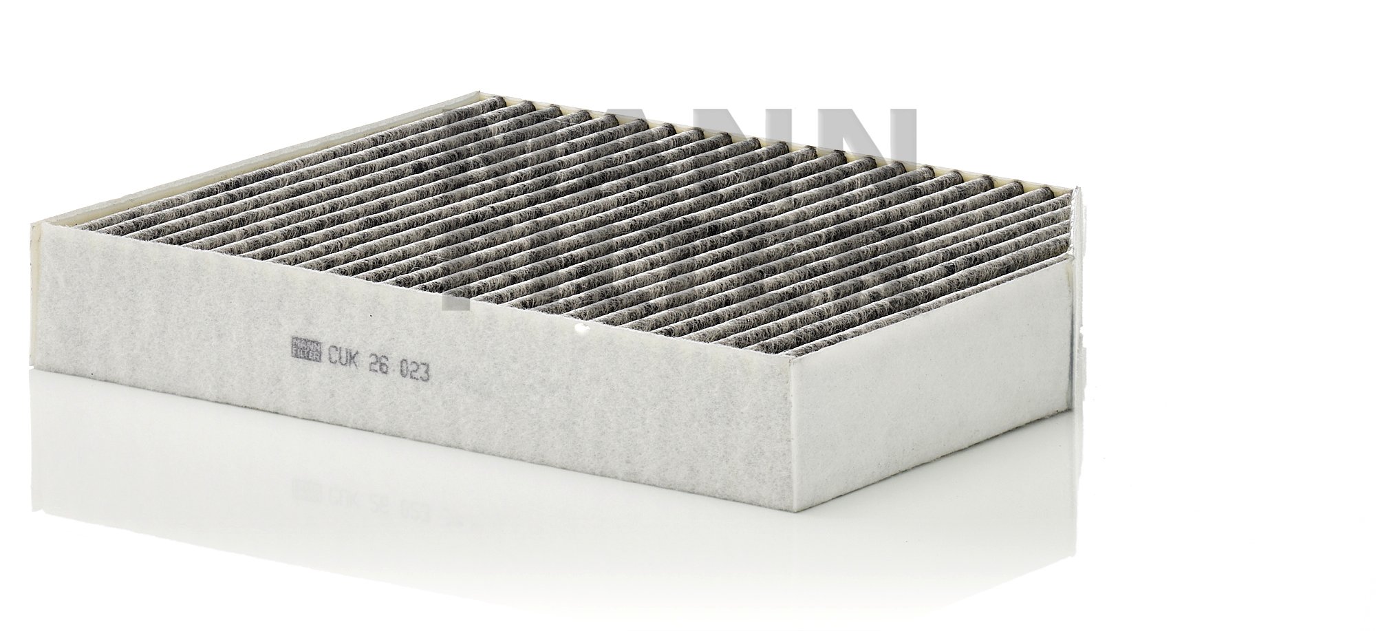 Mann Kabinenfilter mit Aktivkohle CUK26023