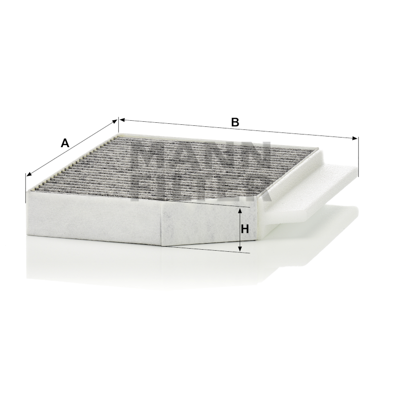 Mann Kabinenfilter mit Aktivkohle CUK26023