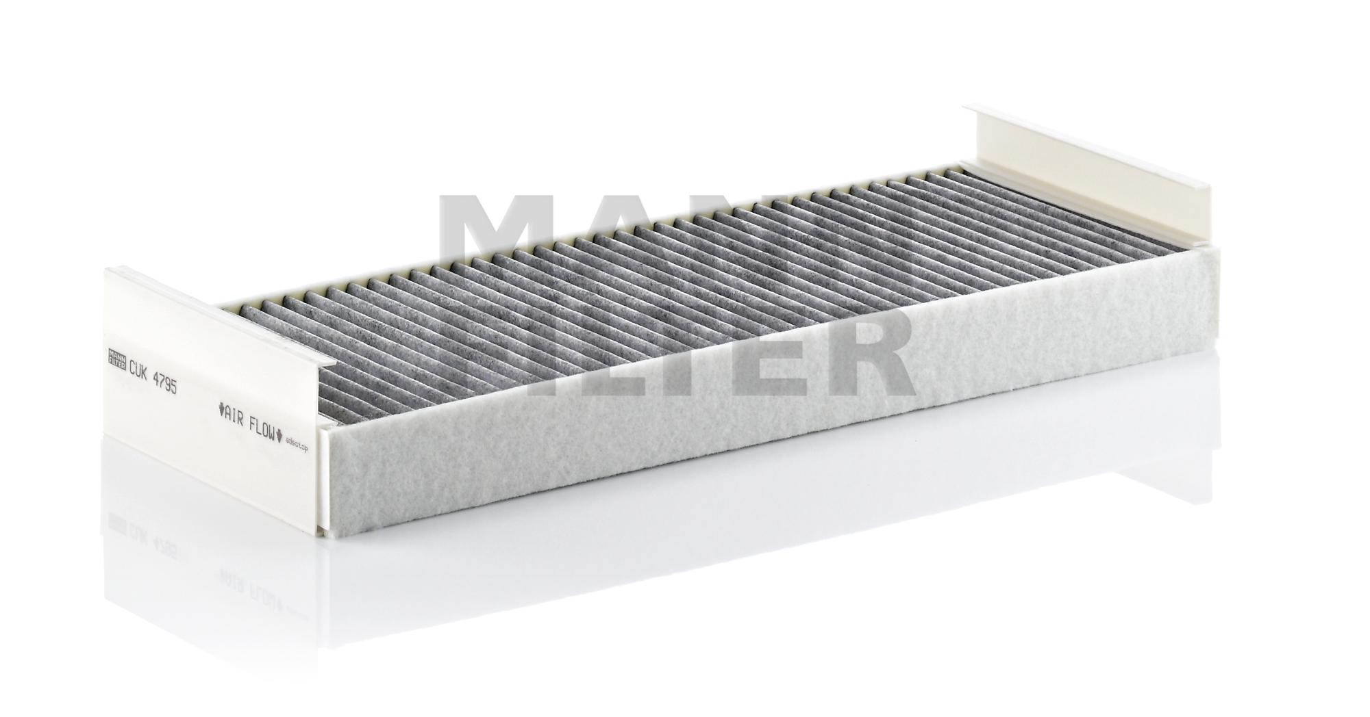 Mann Kabinenfilter mit Aktivkohle CUK4795