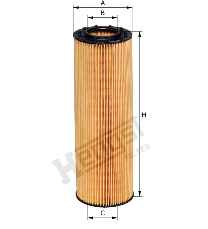 Hengst Ölfilter E123H01D624