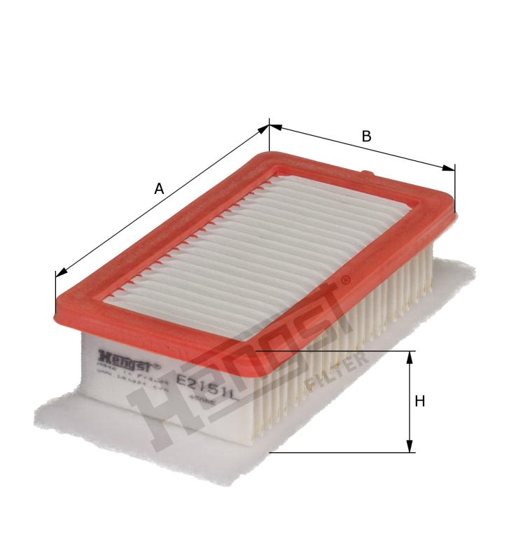 Hengst Luftfilter E2151L