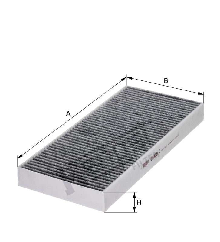 Hengst Kabinenfilter mit Aktivkohle E6955LC