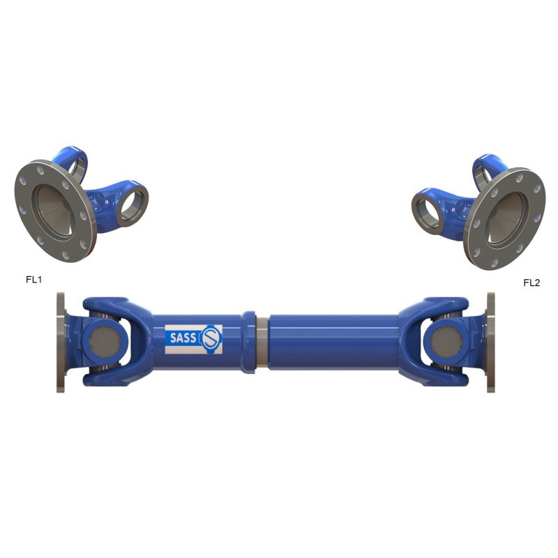 Gelenkwelle Typ500/02-BG137 L1=1300+110 FL1=180/8-14 FL2=180/8-14