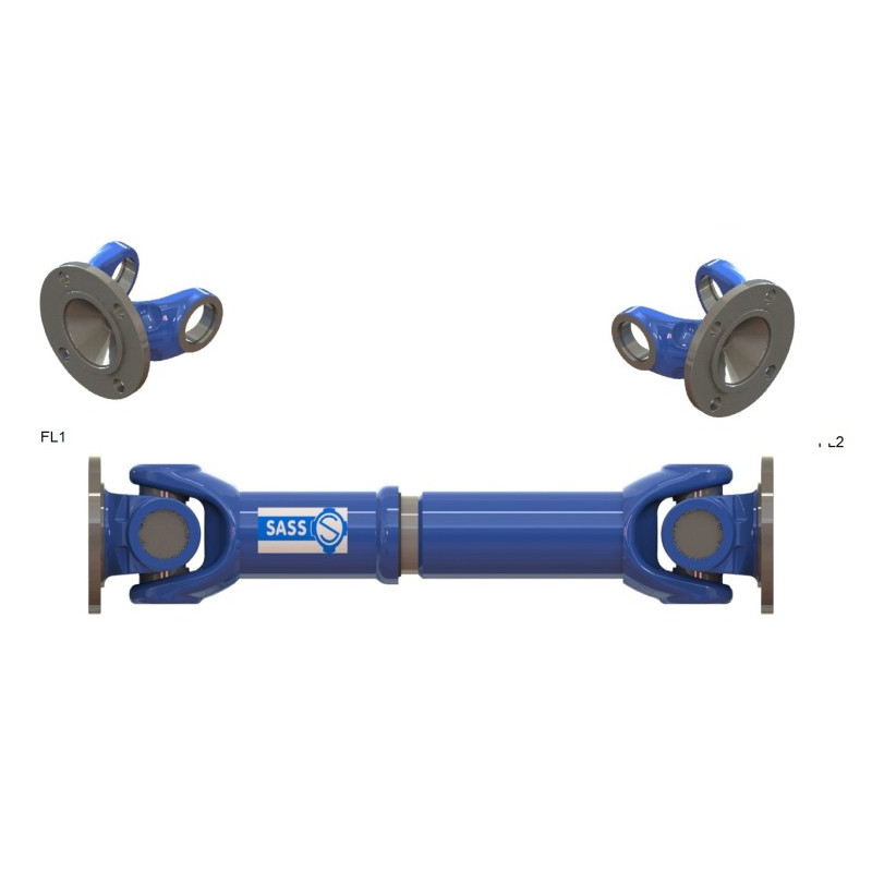 Gelenkwelle Typ500/02-BG050 L1=825+110 FL1=87/4-8 FL2=87/4-8
