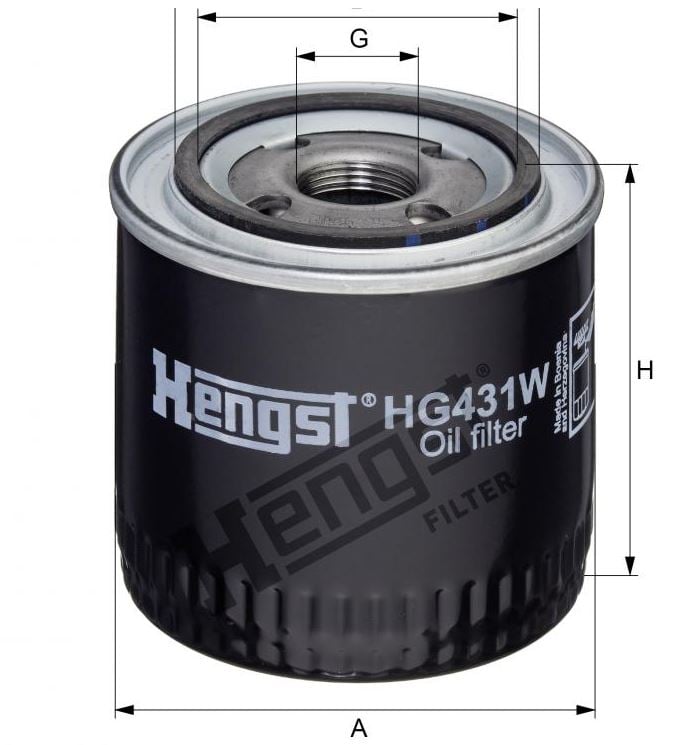 Hengst Ölfilter HG431W