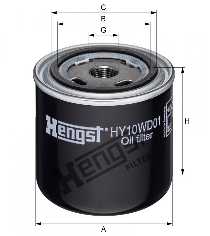 Hengst Hydraulikfilter HY10WD01