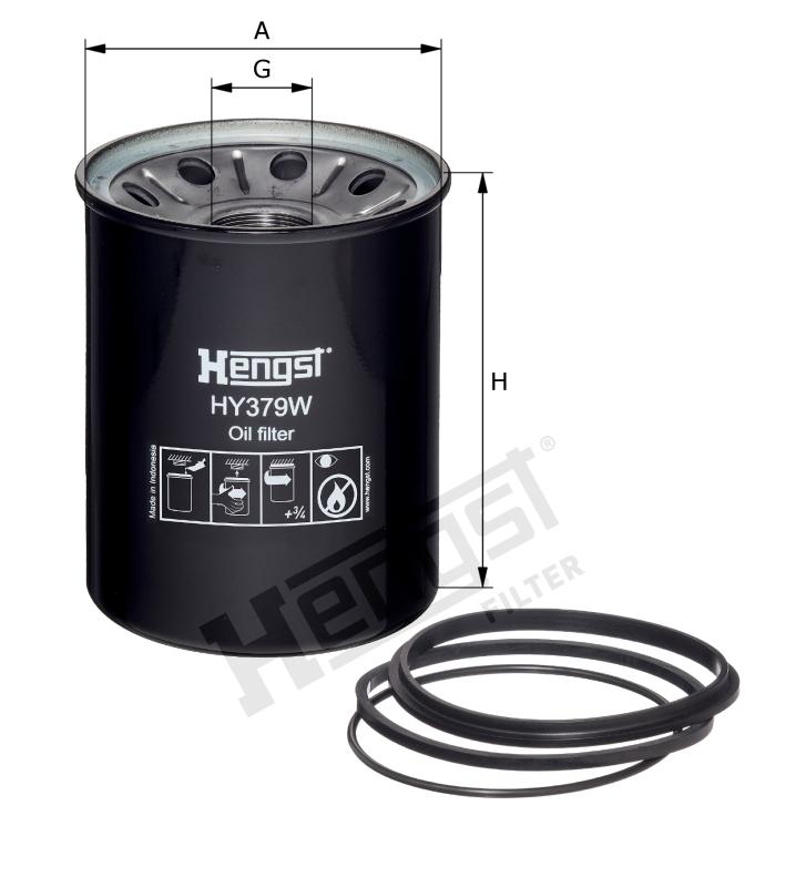 Hengst Hydraulikfilter HY379WD697