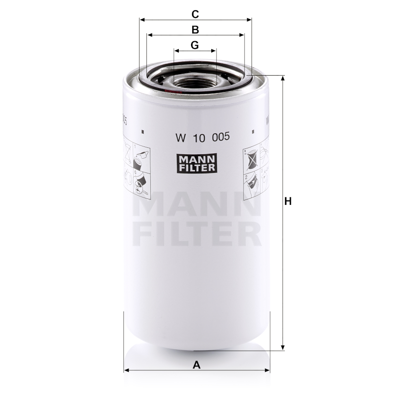 Mann Ölfilter W10005