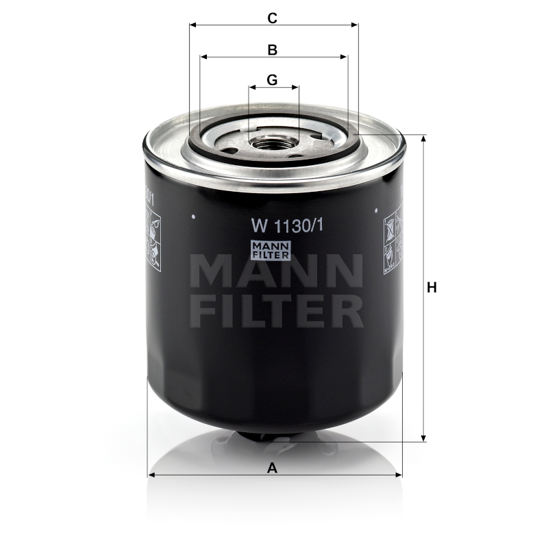 Mann Ölfilter W1130/1