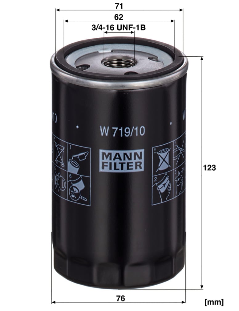 Mann Ölfilter W719/10