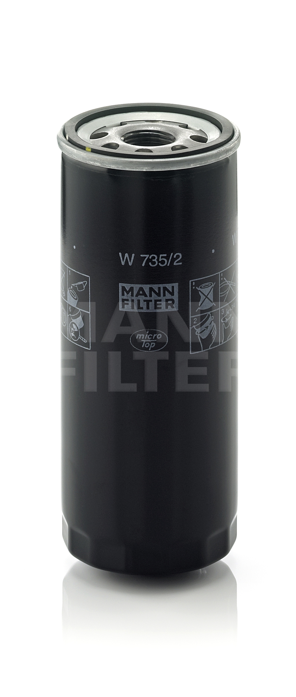 Mann Ölfilter W735/2