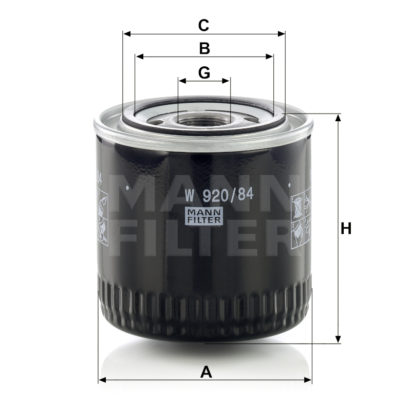 Mann Ölfilter W920/84