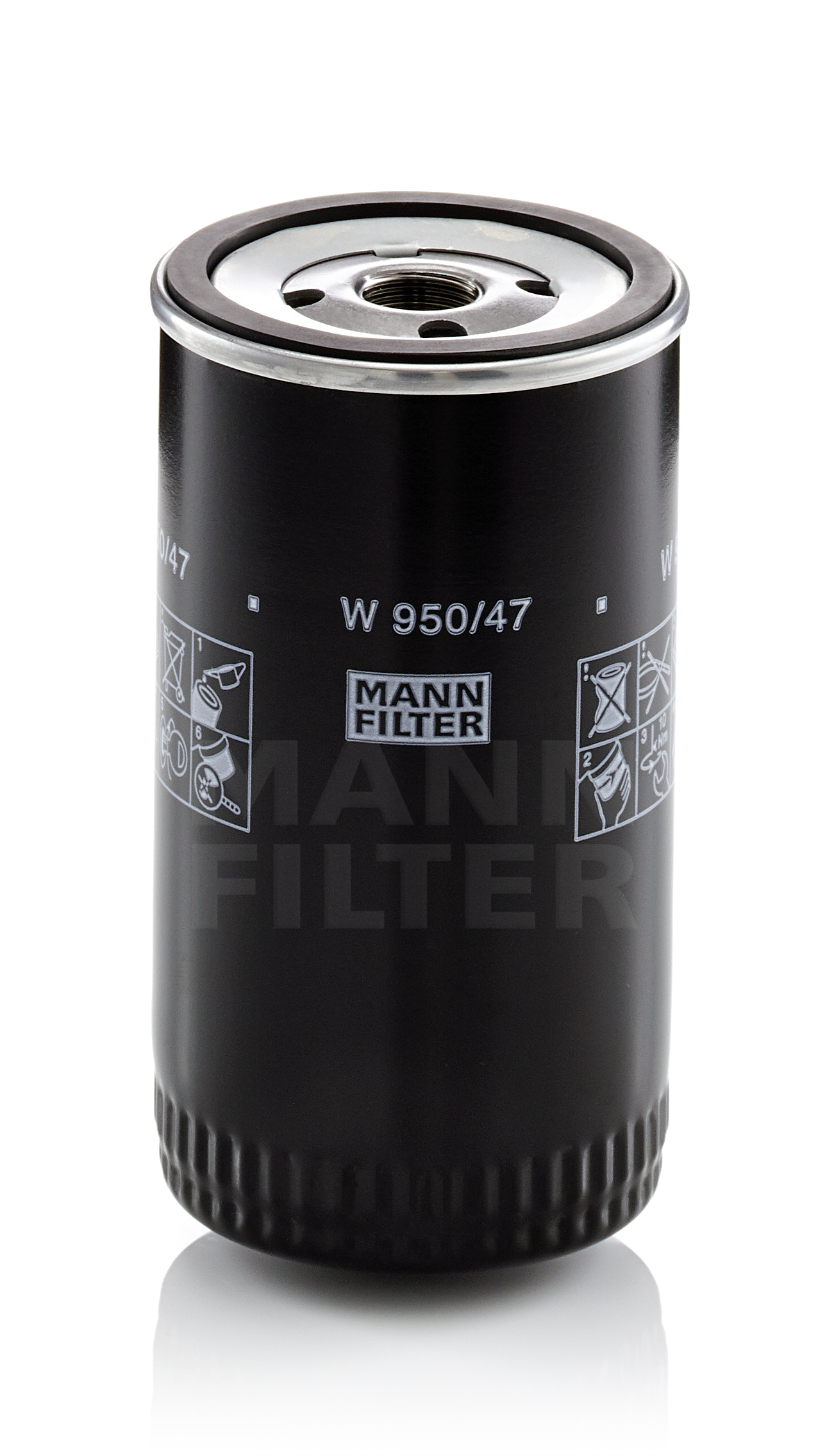 Mann Ölfilter W950/47 W950/47 online kaufen bei Thoben Antriebs- und  Filtertechnik GmbH