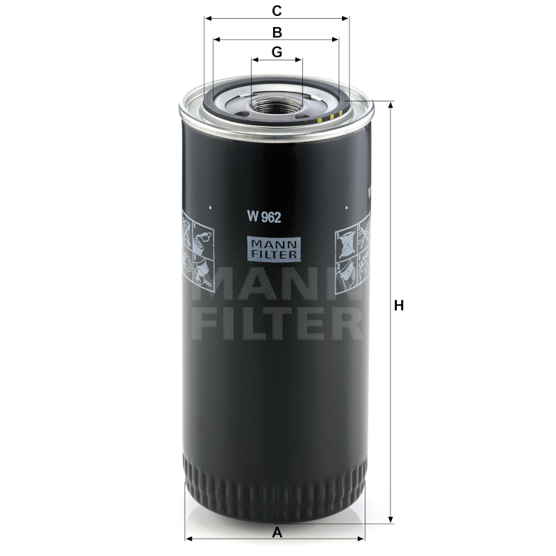 Mann Ölfilter W962