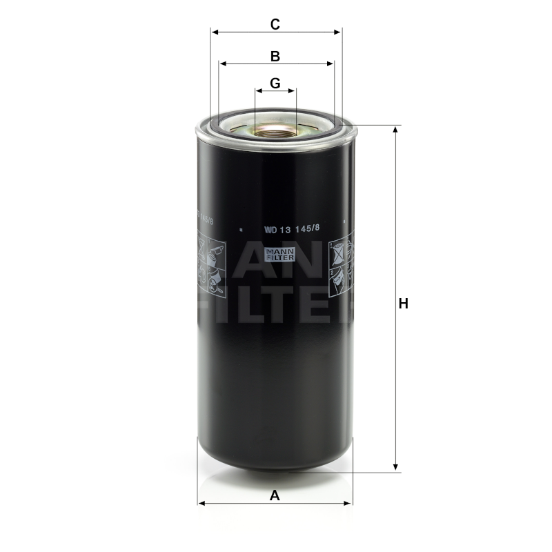 Mann Ölfilter WD13145/8