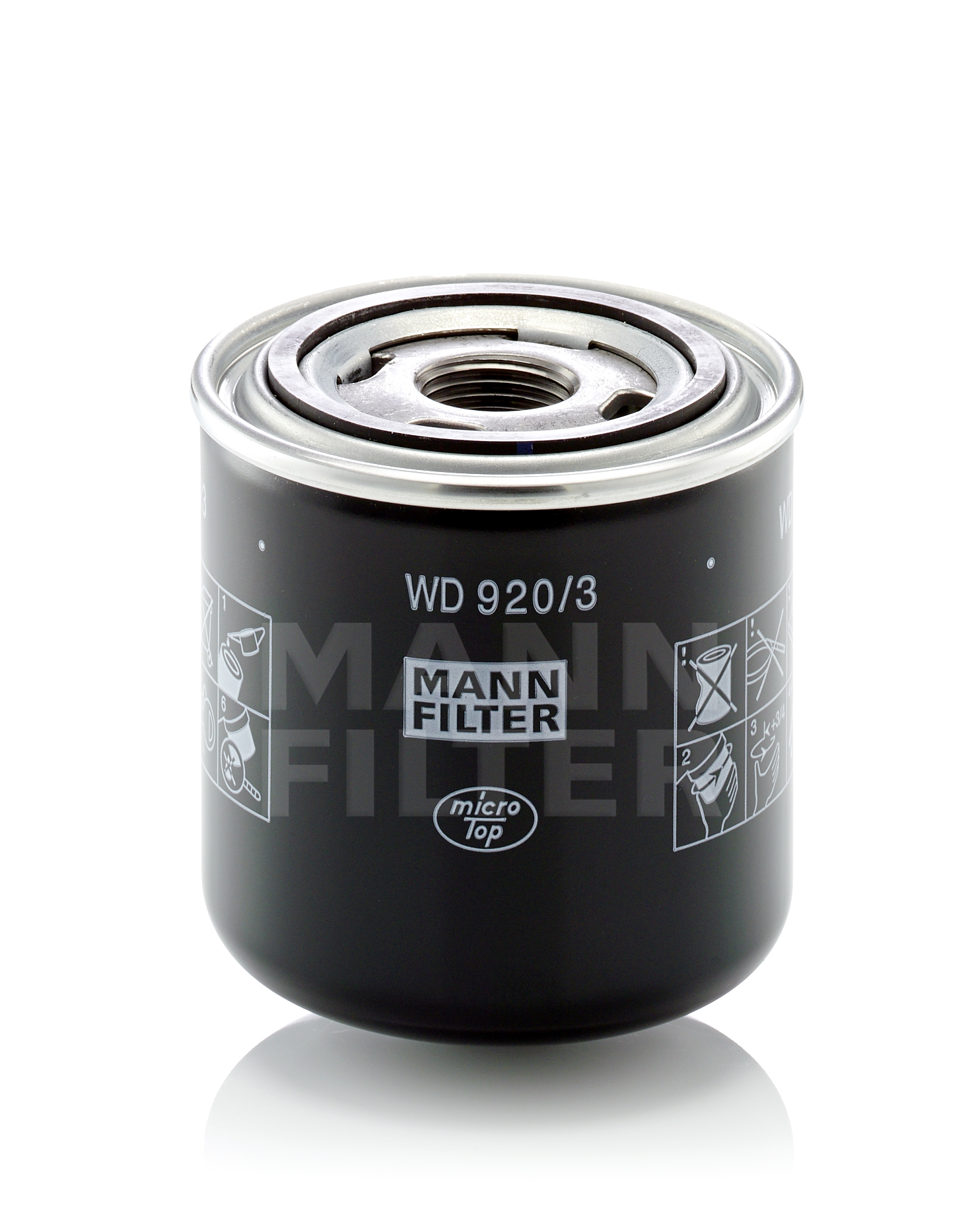 Mann Hydraulikfilter Getriebe WD920/3