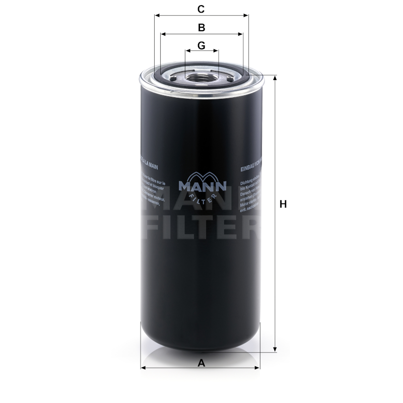Mann Ölfilter WD962/8