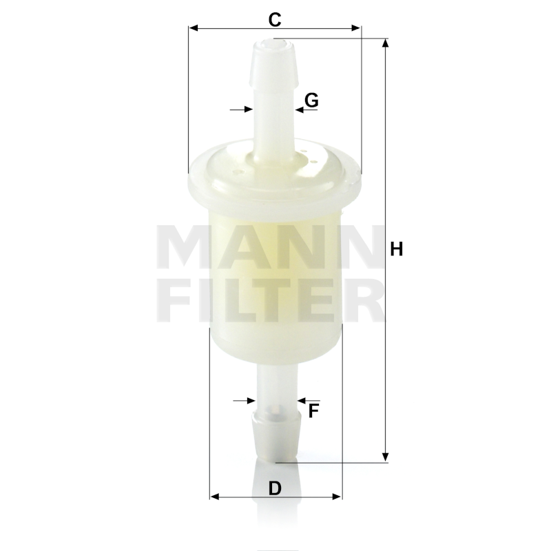 Mann Kraftstofffilter WK21(10)