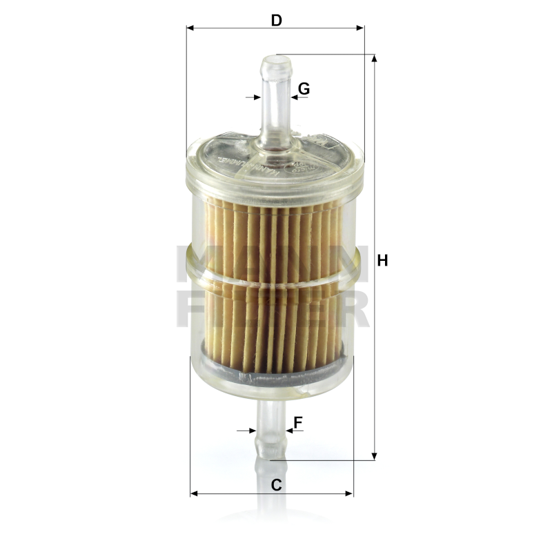 Mann Kraftstofffilter WK42/2