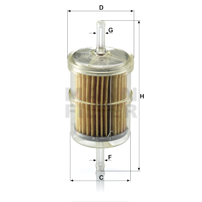 Mann Kraftstofffilter WK43/12(10)