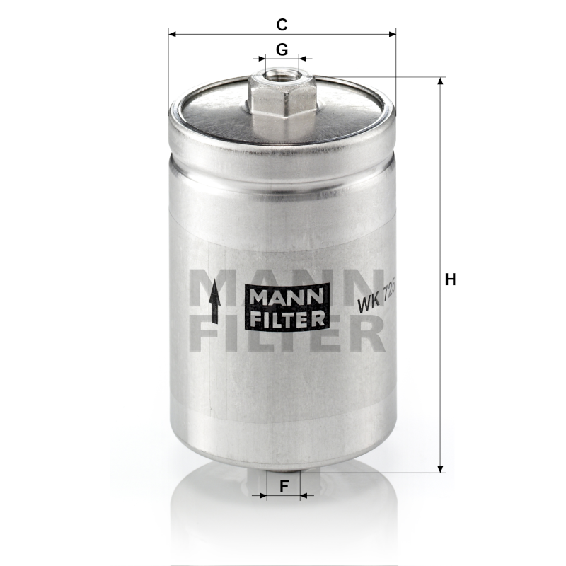 Mann Kraftstofffilter WK725