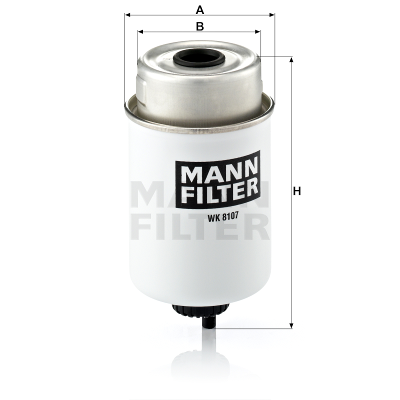 Mann Kraftstofffilter WK8107