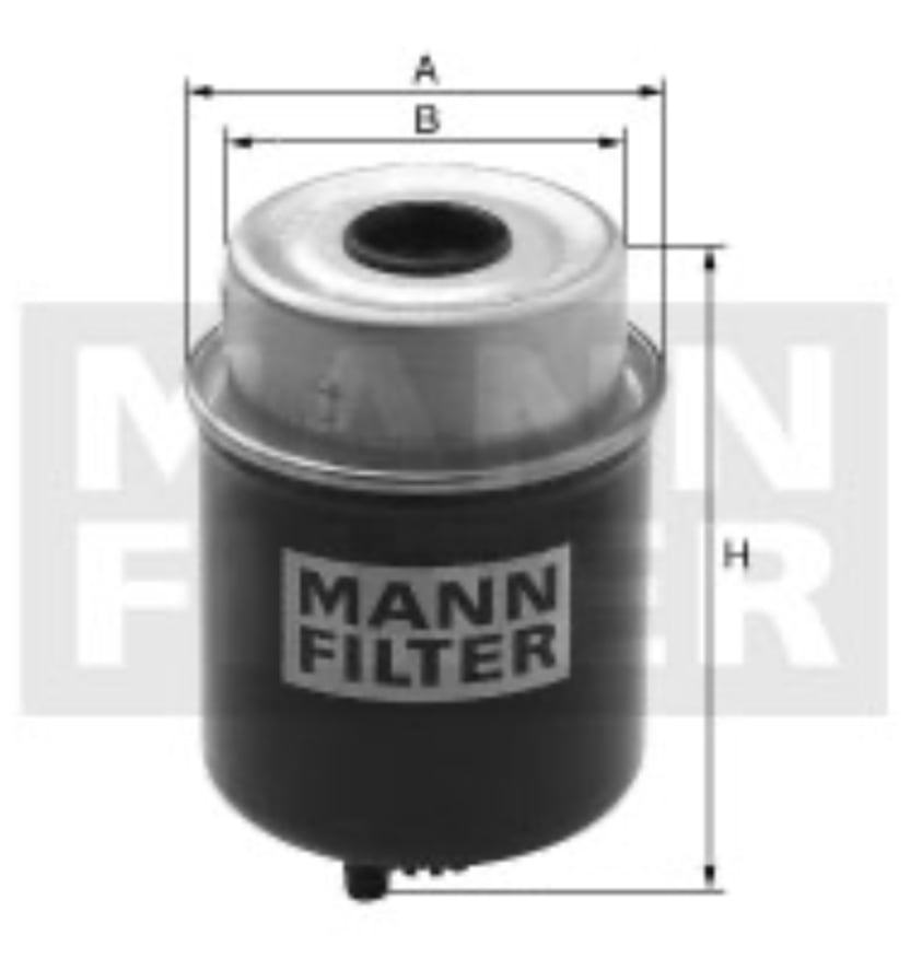 Mann Kraftstofffilter WK8136