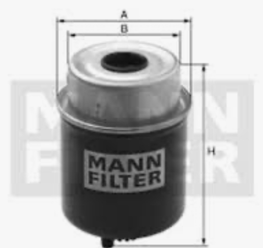 Mann Kraftstofffilter WK8143