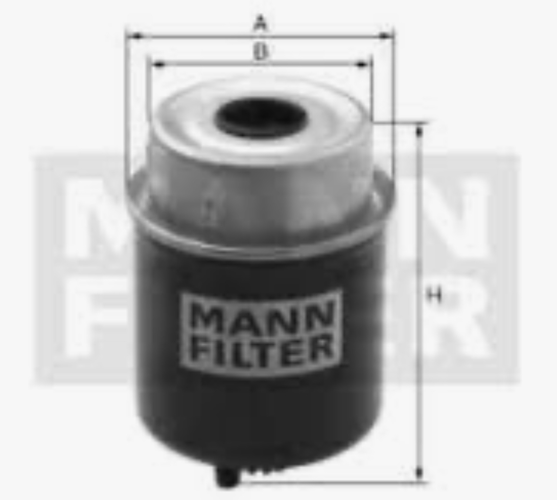 Mann Kraftstofffilter WK8147