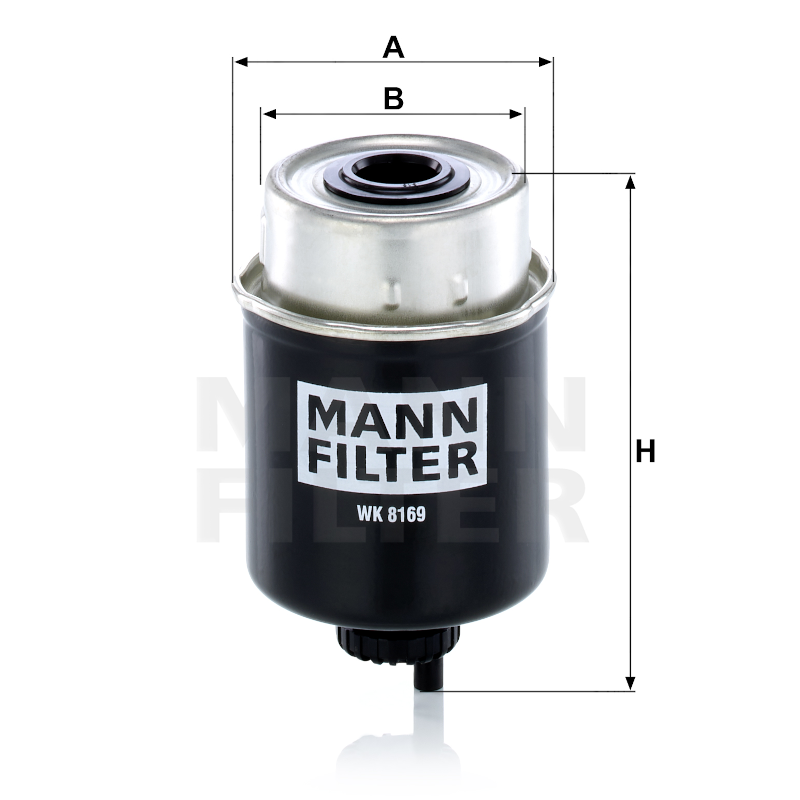 Mann Kraftstofffilter WK8169