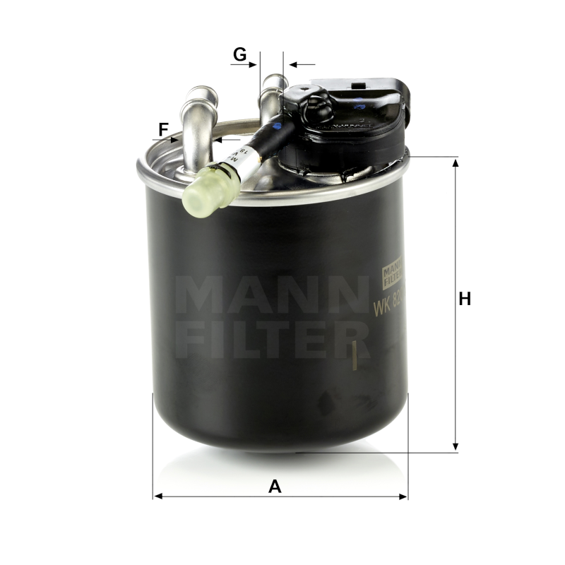 Mann Kraftstofffilter WK820/17