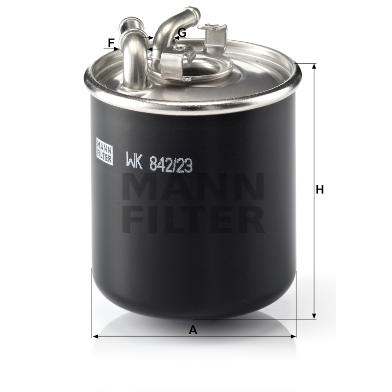 Mann Kraftstofffilter WK842/23x