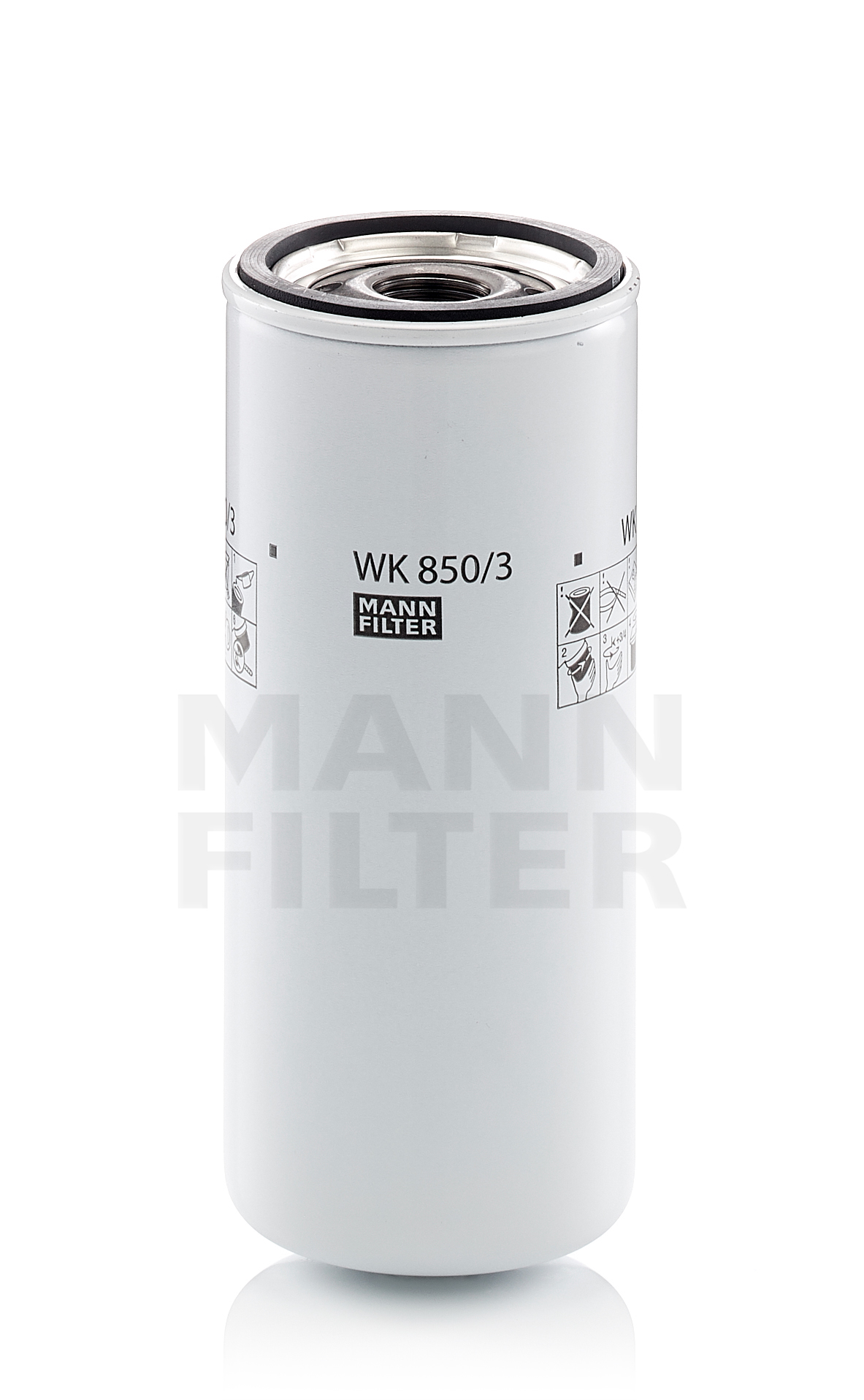Mann Kraftstofffilter WK850/3