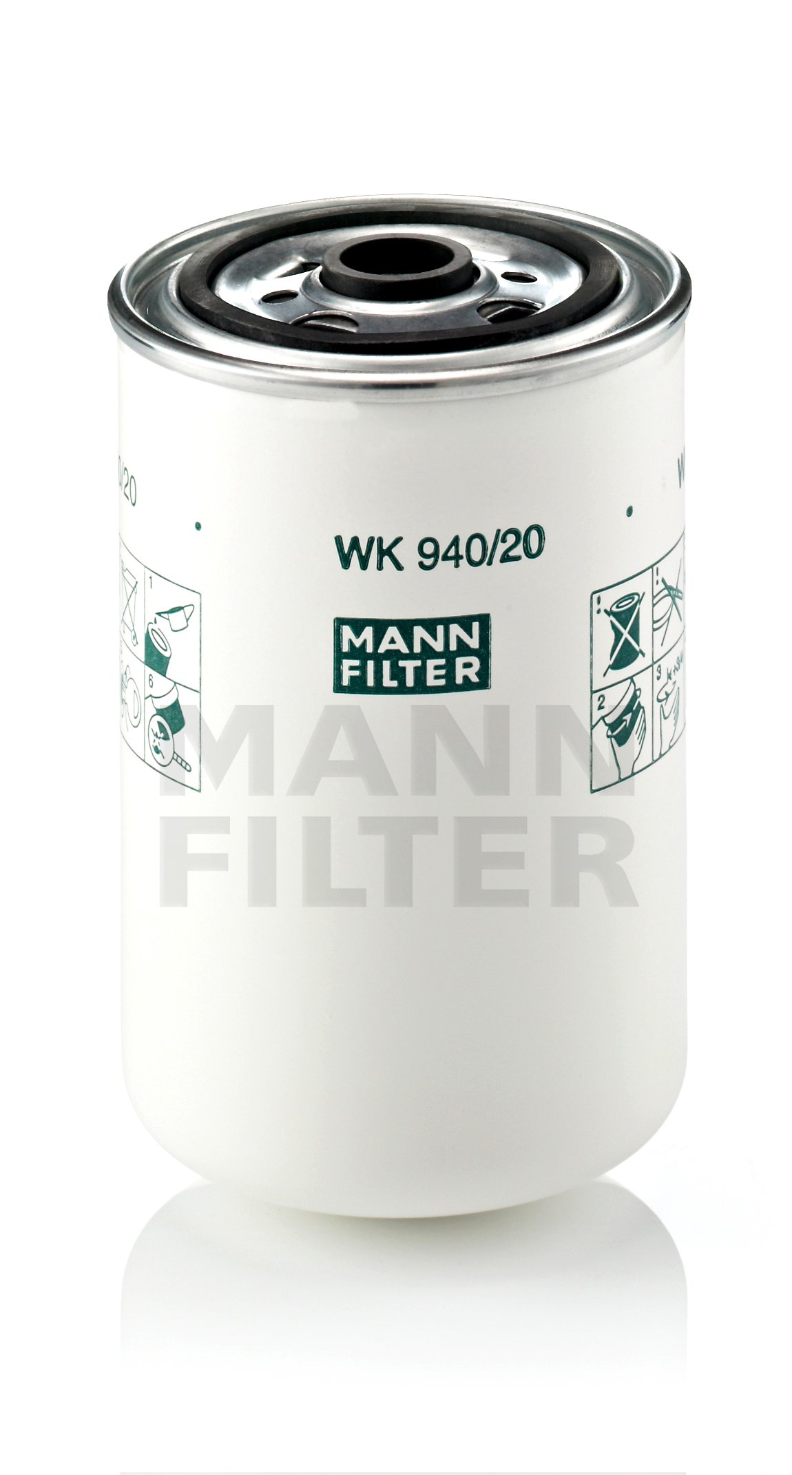 Mann Kraftstofffilter WK940/20