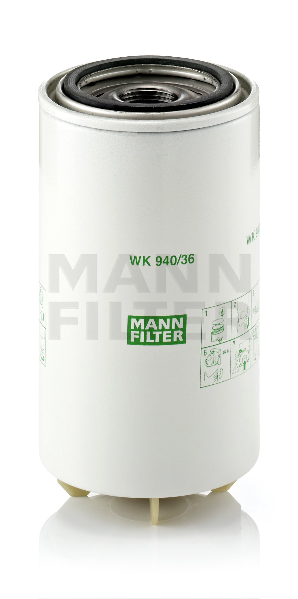 Mann Kraftstofffilter WK940/36x