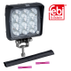 Arbeitsscheinwerfer mit Anbaumaterial 18W LED