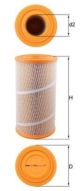Knecht/Mahle Luftfilter LX7080