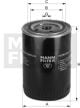 Mann Ölfilter W1145/80